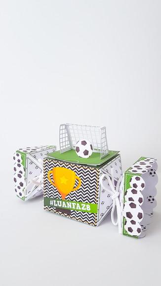 Kit Festa Brasil Copa 20 Caixas Personalizadas
