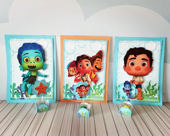 KIT FESTA COMPLETA LUCA DISNEY