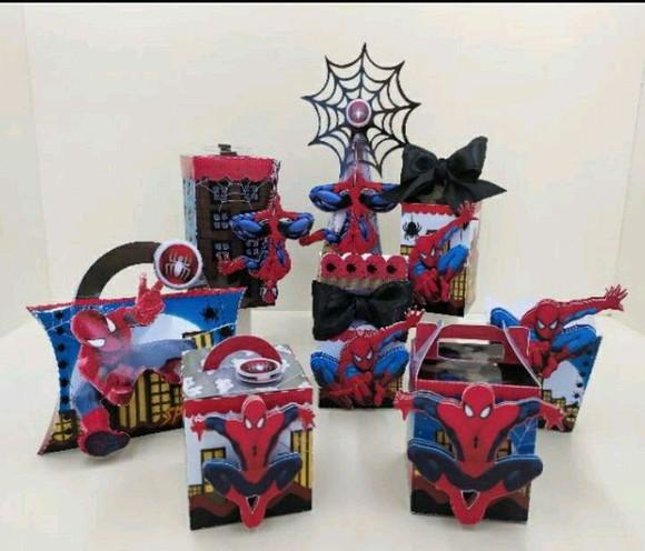 KIT FESTA ESPECIAL HOMEM ARANHA 50 CAIXAS