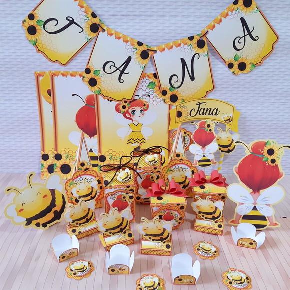 Kit Festa Pronta Abelhinha