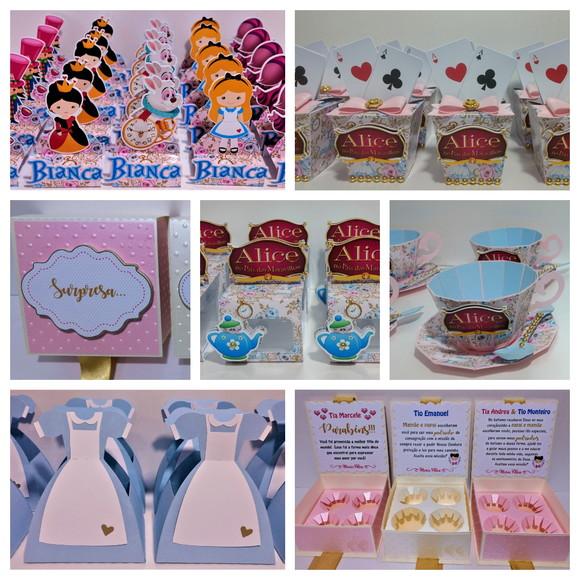 Kit Festa Pronta Alice 1