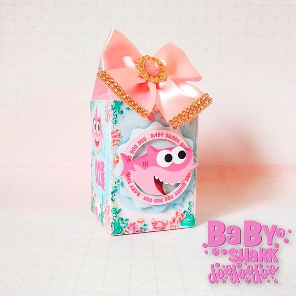Kit Festa Pronta Baby Shark Menina