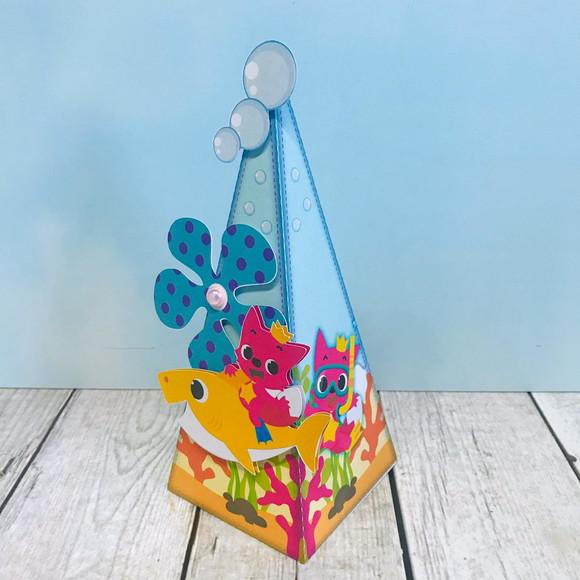 Kit Festa Pronta Baby Shark Menina