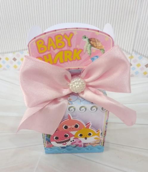 Kit Festa Pronta Baby Shark Menina