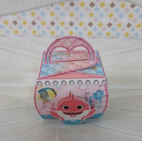Kit Festa Pronta Baby Shark Menina