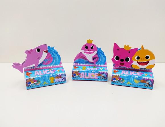 Kit Festa Pronta Baby Shark Menina