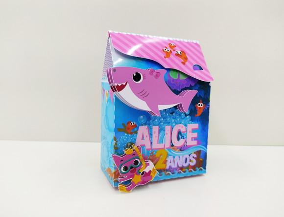 Kit Festa Pronta Baby Shark Menina