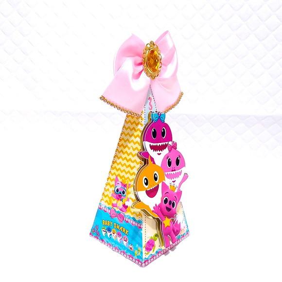 Kit Festa Pronta Baby Shark Menina