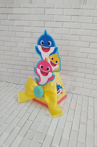 Kit Festa Pronta Baby Shark Menina
