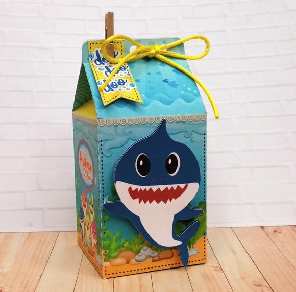 Kit Festa Pronta Baby Shark Menino