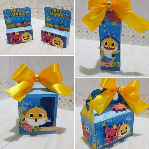 Kit Festa Pronta Baby Shark Menino