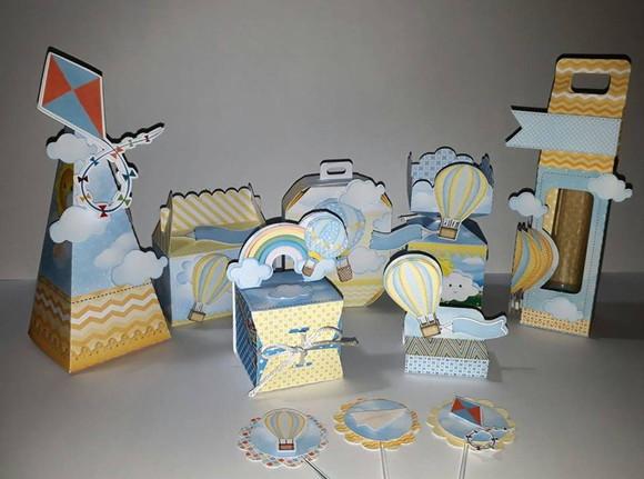 Kit Festa Pronta Balão Menino