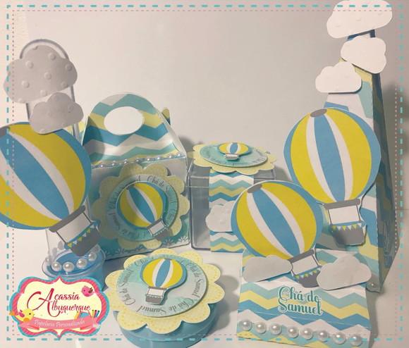 Kit Festa Pronta Balão Menino
