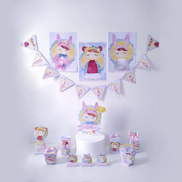 KIT FESTA PRONTA BONECA METOO DOLL