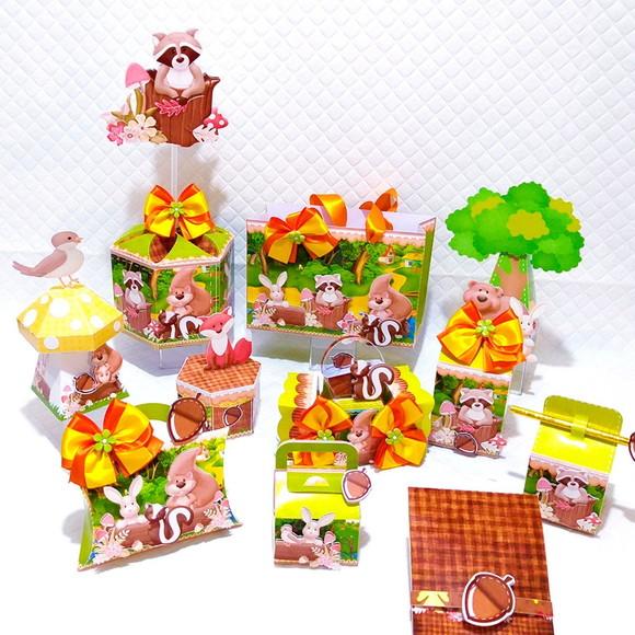 Kit Festa Pronta Bosque