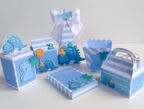 Kit Festa Pronta Dino Baby