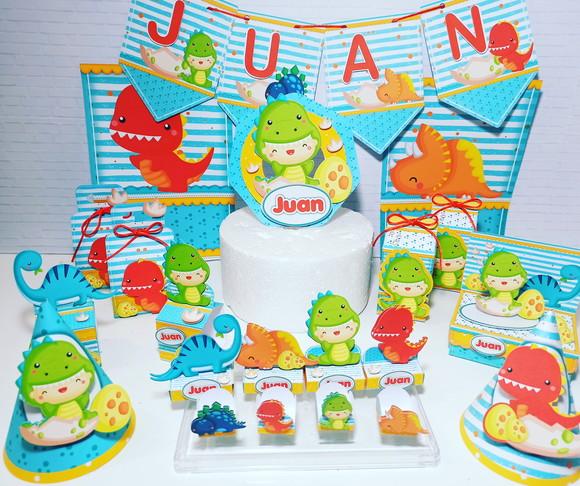 Kit Festa Pronta Dino Baby