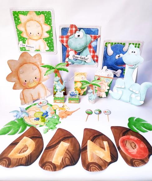 Kit Festa Pronta Dinossauro