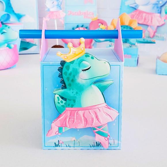 Kit Festa Pronta Dinossauro Menina