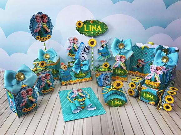 Kit Festa Pronta Frozen Ferver