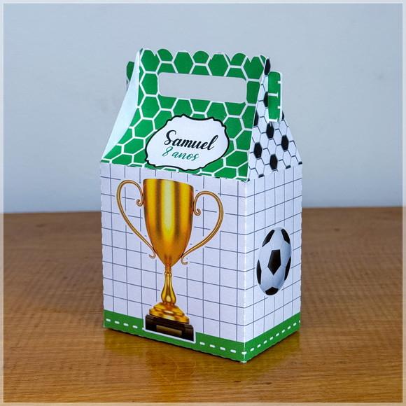 Kit Festa Pronta Futebol / Copa 30 Caixas Personalizadas