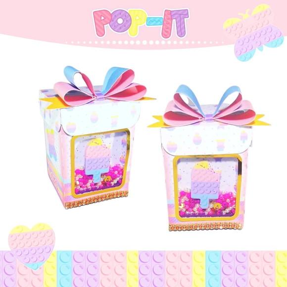 KIT FESTA PRONTA LUXO -FIDGET TOYS POP IT CANDY