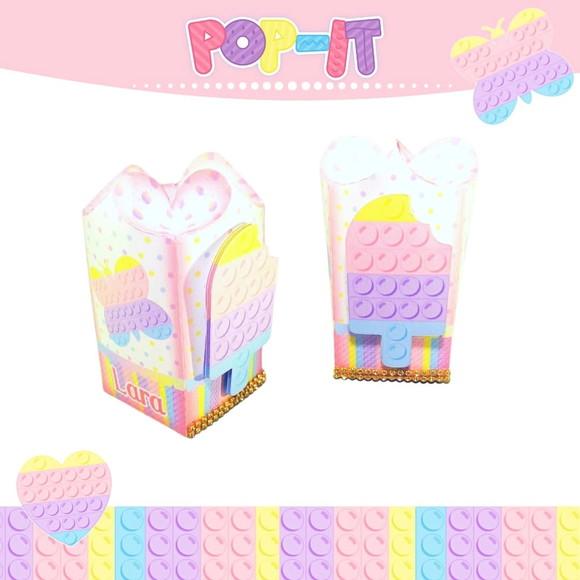 KIT FESTA PRONTA LUXO -FIDGET TOYS POP IT CANDY