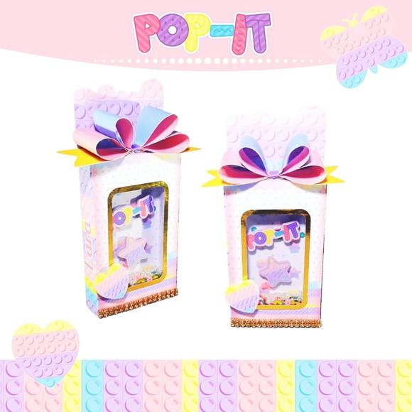 KIT FESTA PRONTA LUXO -FIDGET TOYS POP IT CANDY