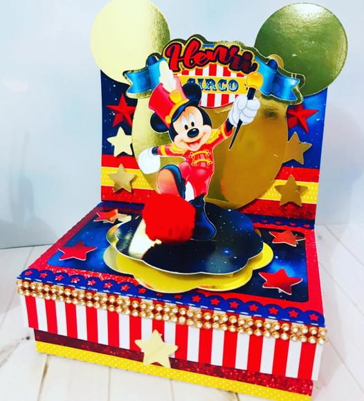 Kit Festa Pronta Luxo Circo Do Mickey
