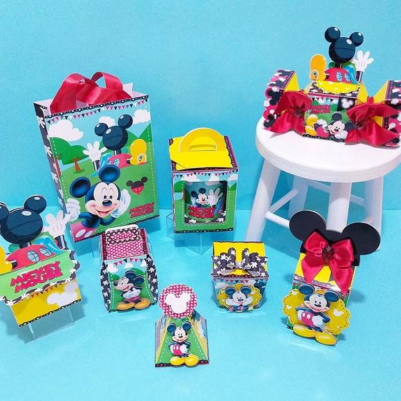 Kit Festa Pronta Mickey