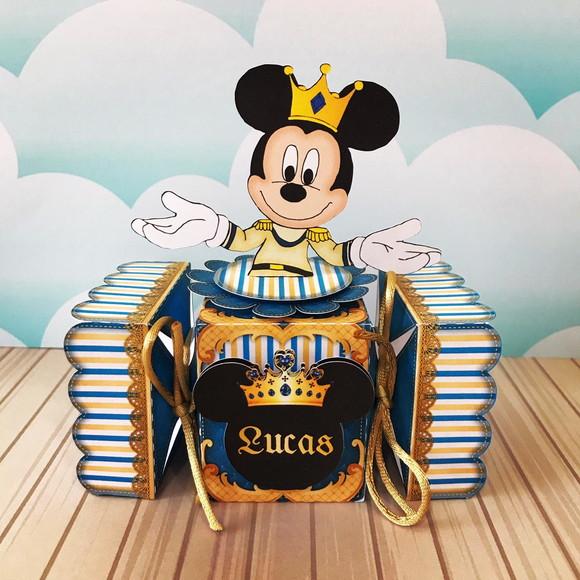 Kit Festa Pronta Mickey Principe