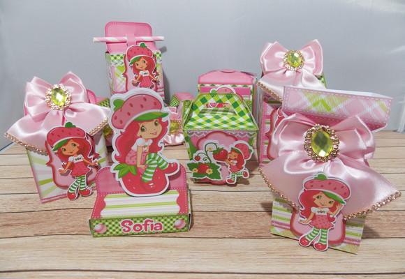 Kit Festa Pronta Moranguinho Baby