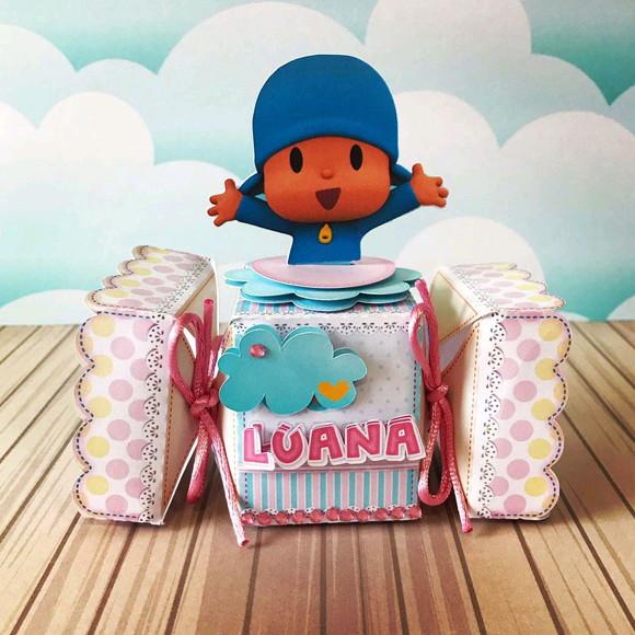 KIT FESTA PRONTA POCOYO MENINA