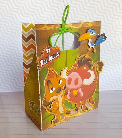 Kit Festa Pronta Rei Leão