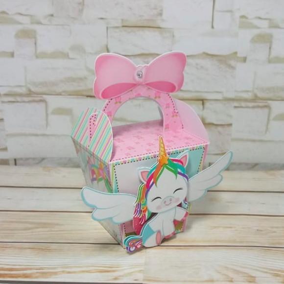 KIT FESTA PRONTA UNICORNIO BEBE