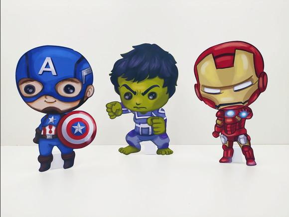 Kit Festa Só Um Bolinho Avengers