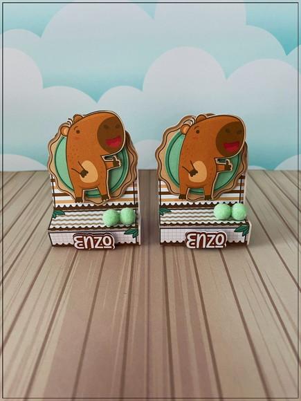Kit Festa Só Um Bolinho Capivara 40 Itens