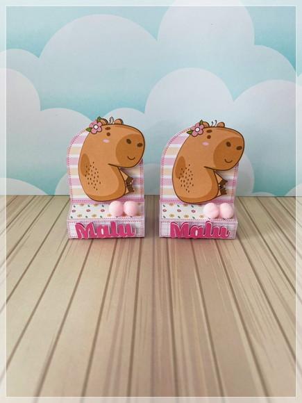 Kit Festa Só Um Bolinho Capivara 40 Itens