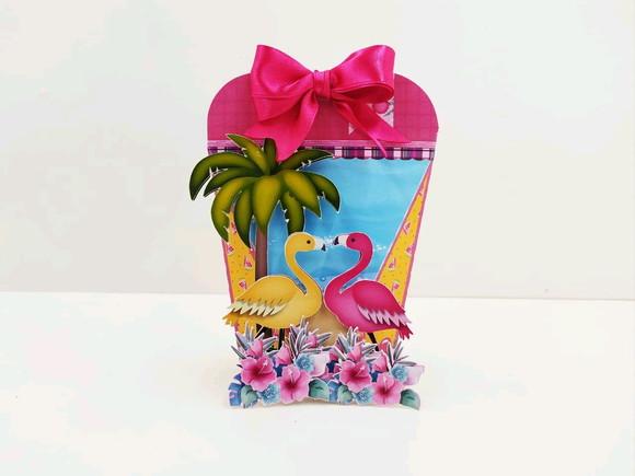 KIT FESTA SÓ UM BOLINHO FLAMINGO