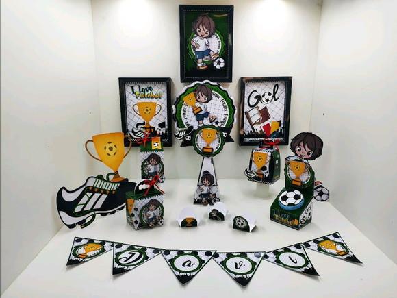 KIT FESTA SÓ UM BOLINHO FUTEBOL