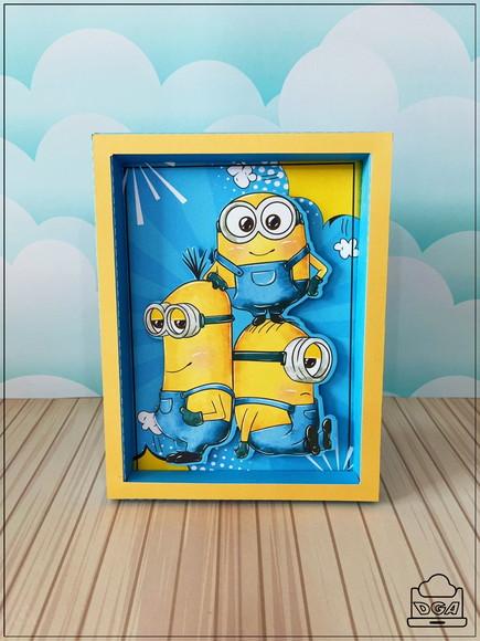 Kit Festa Só Um Minions 40 Itens com Laço