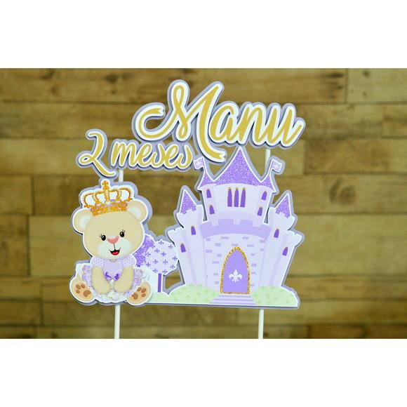 KIT MESVERSÁRIO URSINHA LILAS