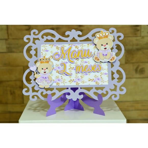 KIT MESVERSÁRIO URSINHA LILAS