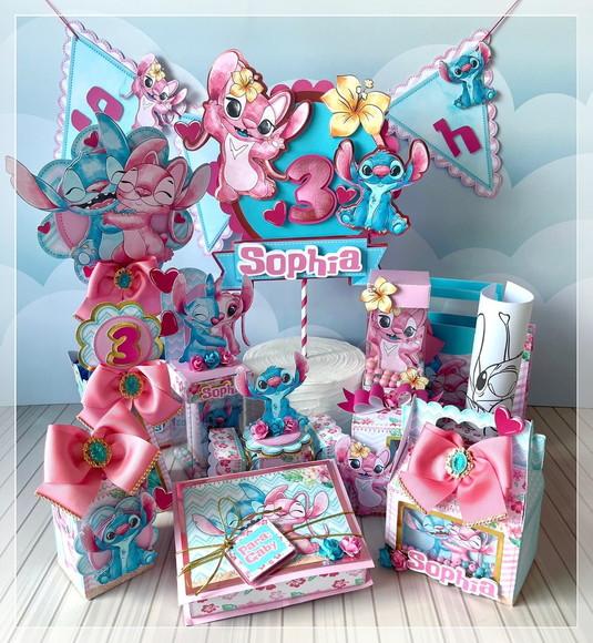 Personalizados Lilo e Stitch 30 Lembrancinhas