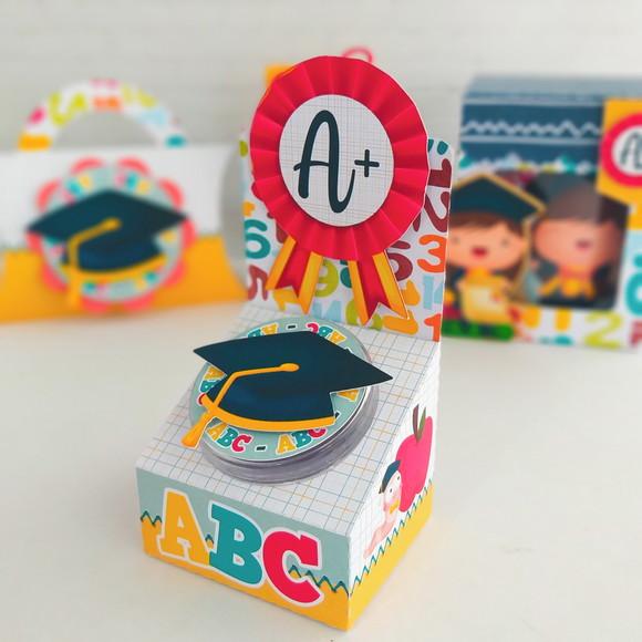 Porta Latinha Formatura Abc