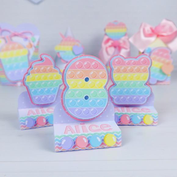 SÓ UM BOLINHO LUXO -FIDGET TOYS POP IT