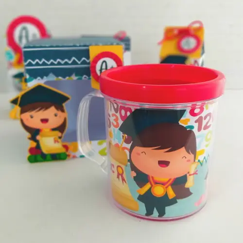 Caneca Acrílica Formatura Abc