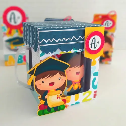 Caneca Acrílica Formatura Abc