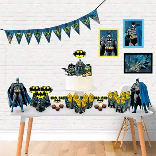 DECORAÇÃO KIT FESTA SÓ UM BOLINHO BATMAN