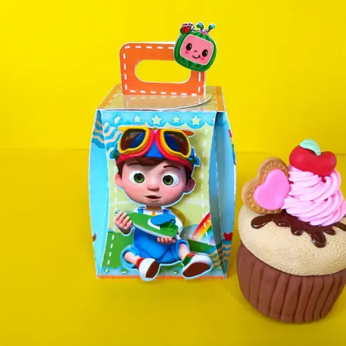 KIT 30 CAIXAS PERSONALIZADAS COCOMELON